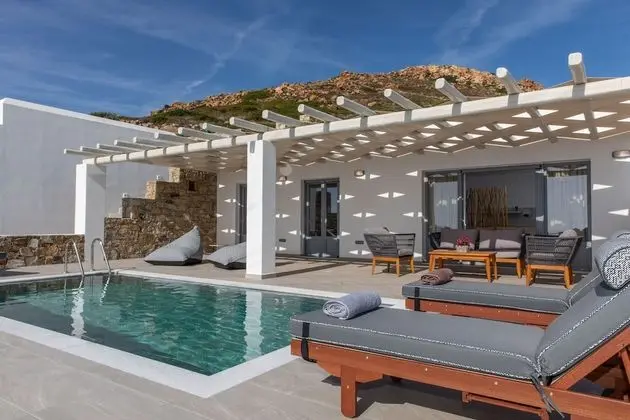Villa, 2 Yatak Odası, Kişiye Özel Havuzlu, Deniz Manzaralı (Mythology)