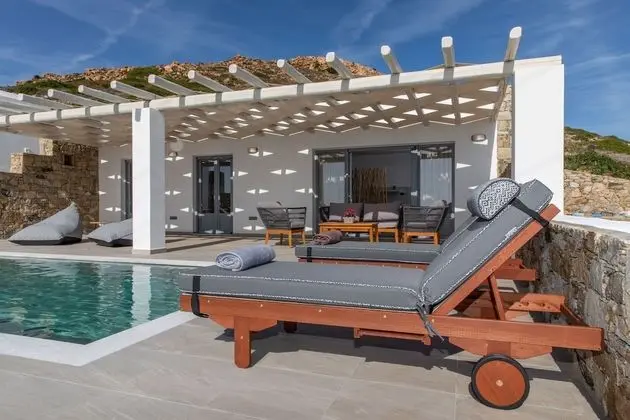 Villa, 2 Yatak Odası, Kişiye Özel Havuzlu, Deniz Manzaralı (Mythology)