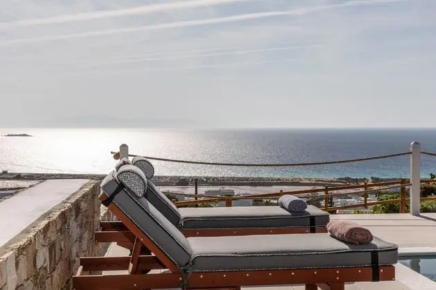 Villa, 2 Yatak Odası, Kişiye Özel Havuzlu, Deniz Manzaralı (Mythology)