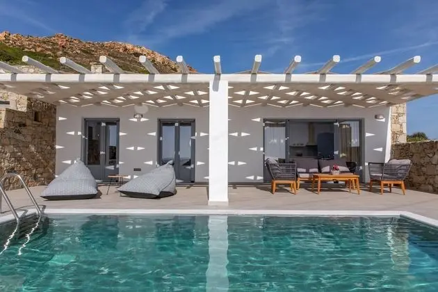 Villa, 2 Yatak Odası, Kişiye Özel Havuzlu, Deniz Manzaralı (Mythology)