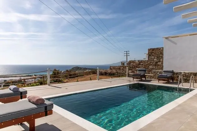 Villa, 2 Yatak Odası, Kişiye Özel Havuzlu, Deniz Manzaralı (Mythology)