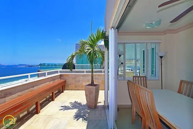 Panoramic Çatı Katı Süiti (Penthouse), 2 Yatak Odası, Plaj Manzaralı, Denize Sıfır