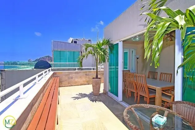 Panoramic Çatı Katı Süiti (Penthouse), 2 Yatak Odası, Plaj Manzaralı, Denize Sıfır
