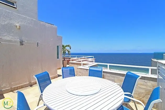 Panoramic Çatı Katı Süiti (Penthouse), 2 Yatak Odası, Plaj Manzaralı, Denize Sıfır