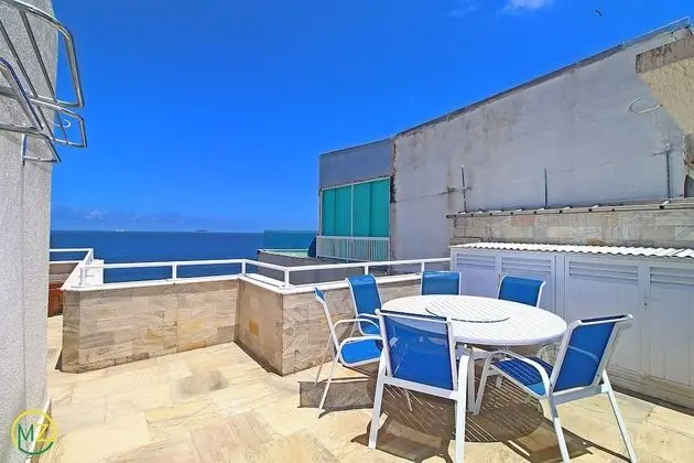 Panoramic Çatı Katı Süiti (Penthouse), 2 Yatak Odası, Plaj Manzaralı, Denize Sıfır