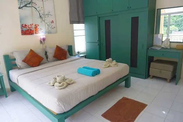 Deluxe Dört Kişilik Oda, 2 Yatak Odası, Balkon, Dağ Manzaralı