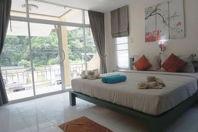 Deluxe Dört Kişilik Oda, 2 Yatak Odası, Balkon, Dağ Manzaralı