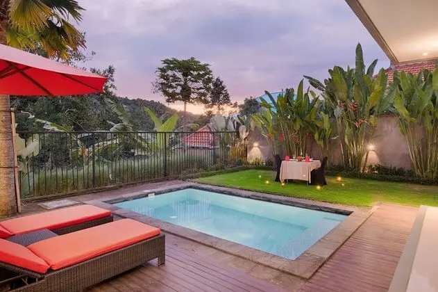 Luxury Villa, 1 Yatak Odası, Kişiye Özel Havuzlu, Havuz Manzaralı