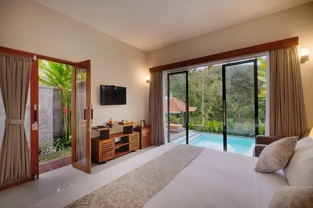 Luxury Süit, 1 Yatak Odası, Kişiye Özel Havuzlu, Vadi Manzaralı