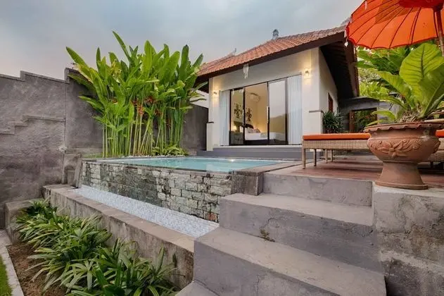 Luxury Süit, 1 Yatak Odası, Kişiye Özel Havuzlu, Vadi Manzaralı