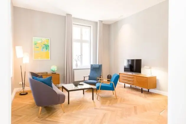 Deluxe Apart Daire, 2 Yatak Odası, Teras, Zemin Kat