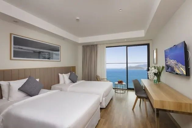 Premium İki Ayrı Yataklı Oda, Balkon, Plaj Kenarı