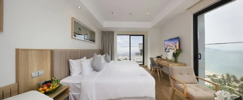 Premium İki Ayrı Yataklı Oda, Balkon, Plaj Kenarı