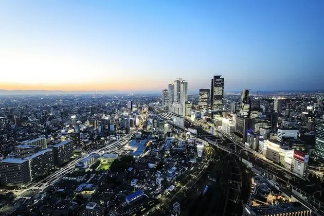 Deluxe İki Ayrı Yataklı Oda, Sigara İçilmez, Şehir Manzaralı (Lounge Access, Nagoya Station view)