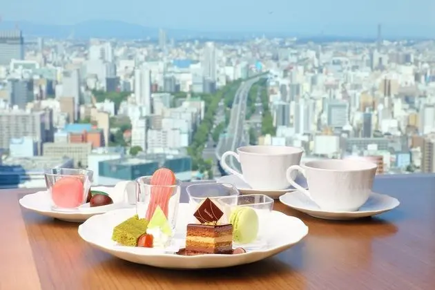 Deluxe İki Ayrı Yataklı Oda, Sigara İçilmez, Şehir Manzaralı (Lounge Access, Nagoya Station view)