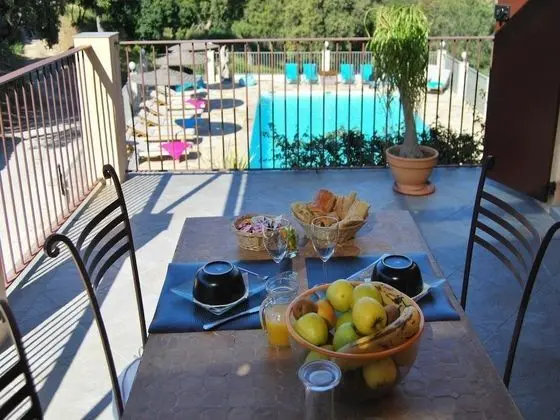 Luxury Dört Kişilik Oda, Teras (La Laura)