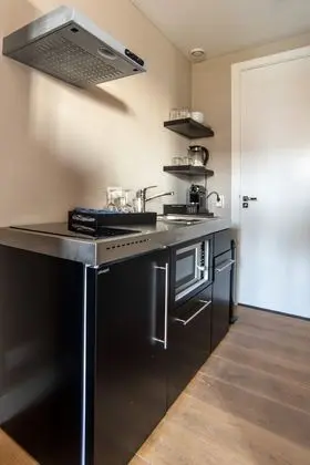 Stüdyo, 1 En Büyük (King) Boy Yatak ve Çekyat, Küçük Mutfak, Göl Manzaralı