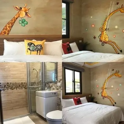 Deluxe Dört Kişilik Oda, 2 Çift Kişilik Yatak, Sigara İçilmez