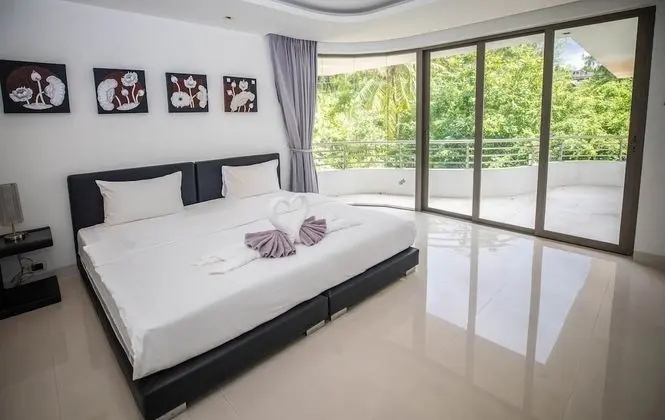 Panoramic Apart Daire, 2 Yatak Odası, Kişiye Özel Havuzlu, Okyanus Manzaralı (404)