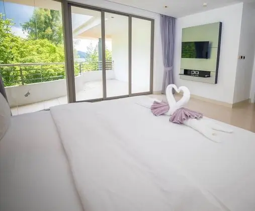Panoramic Apart Daire, 2 Yatak Odası, Kişiye Özel Havuzlu, Okyanus Manzaralı (404)
