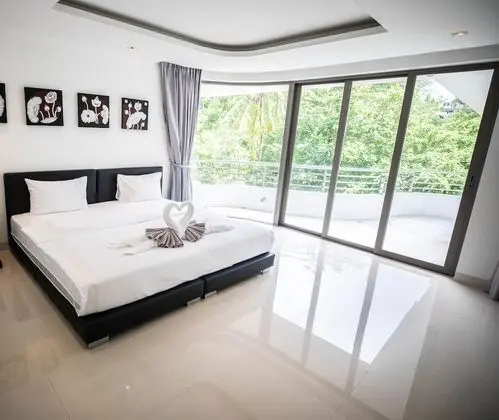 Panoramic Apart Daire, 2 Yatak Odası, Kişiye Özel Havuzlu, Okyanus Manzaralı (404)
