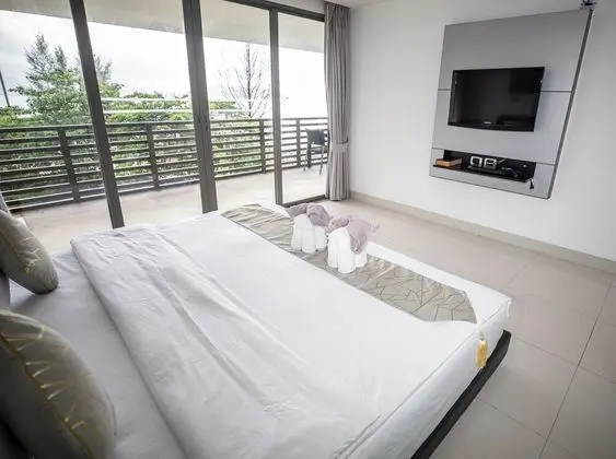 Panoramic Apart Daire, 3 Yatak Odası, Kişiye Özel Havuzlu, Okyanus Manzaralı (402)