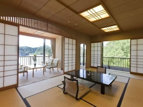 Traditional Oda, Okyanus Manzaralı, Köşe (Japanese Style, 6 Guests)