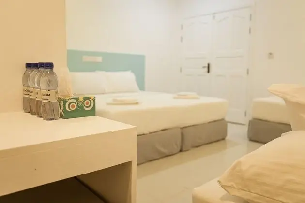Deluxe Dört Kişilik Oda, Bahçe Manzaralı