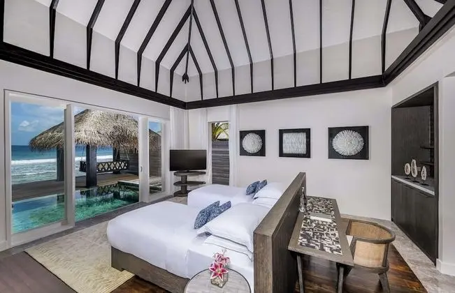 Oda, 2 Yatak Odası ( Pool Residence )