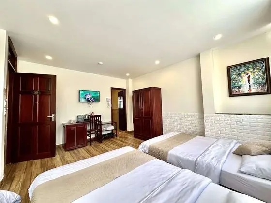Deluxe Dört Kişilik Oda, 2 Çift Kişilik Yatak, Sigara İçilmez, Tepe Manzaralı
