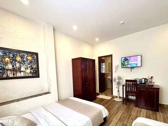 Deluxe Dört Kişilik Oda, 2 Çift Kişilik Yatak, Sigara İçilmez, Tepe Manzaralı
