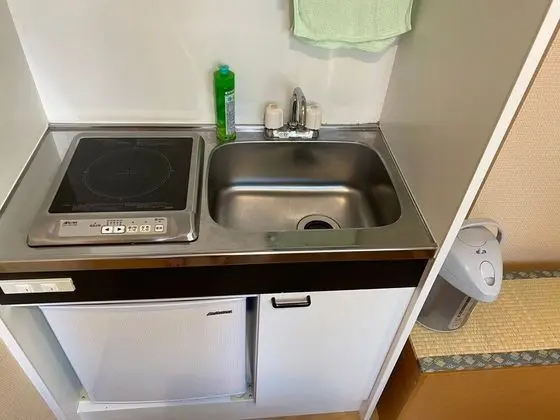 Traditional Oda, Küçük Mutfak (Japanese Style, 2Guests,1 Extra Futon)