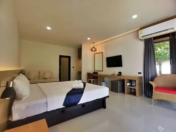 Bungalov, 1 Çift Kişilik Yatak