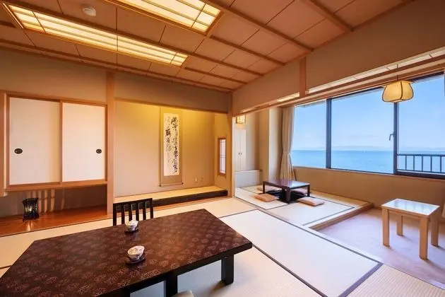 Traditional Oda, Sigara İçilmez, Deniz Manzaralı (Japanese Style Room)