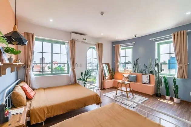 Deluxe Dört Kişilik Oda (Light Room)