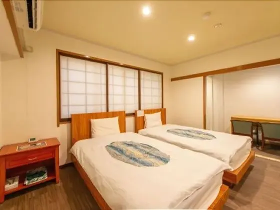 İki Ayrı Yataklı Oda, Sigara İçilmez (Child 6-11 use existing bed 1500 JPY)