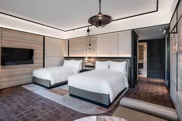 Deluxe Oda, 2 Çift Kişilik Yatak, Balkon