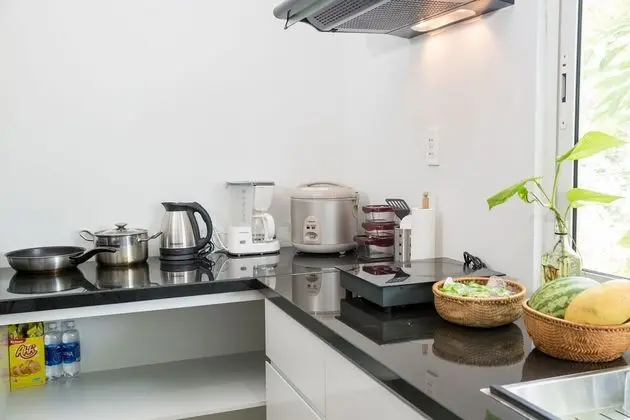 Deluxe Apart Daire, 2 Büyük (Queen) Boy Yatak, Bahçe Manzaralı, Plaj Kenarı