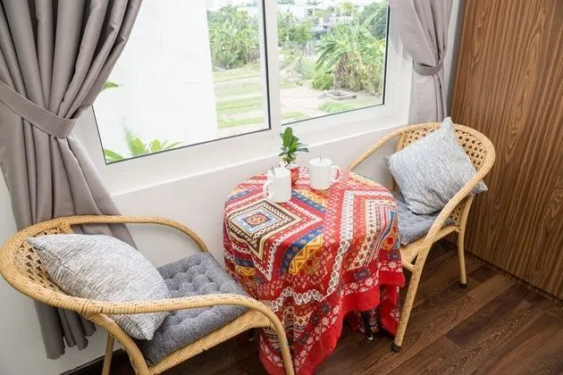 Deluxe Apart Daire, 2 Büyük (Queen) Boy Yatak, Bahçe Manzaralı, Plaj Kenarı