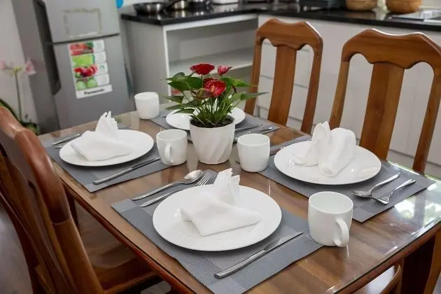 Family Apart Daire, 2 Yatak Odası, Bahçe Manzaralı, Plaj Kenarı