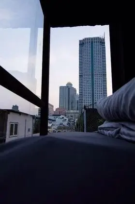 8 Bunk beds - 8 Beds Mixed Dormitory with Curtain, City View
