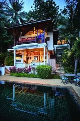 Oda, 3 Yatak Odası (Oceanfront Pool Residence with stairs)