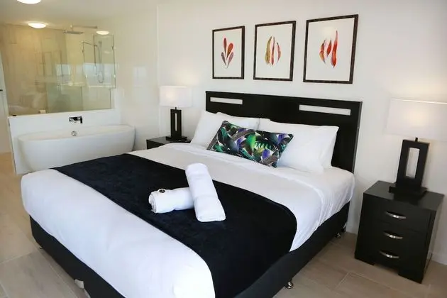 Luxury Çatı Katı Süiti (Penthouse), 2 Yatak Odası, Plaj Manzaralı