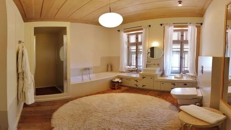 Romantic Suite, Bathtub, Sea View