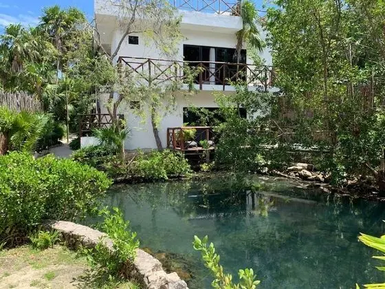 Deluxe Süit, 1 Büyük (Queen) Boy Yatak, Bahçe Manzaralı (Cenote View)
