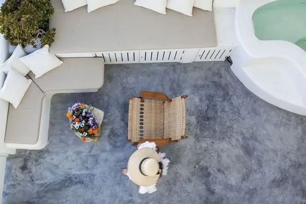 Deluxe Villa, 4 Yatak Odası, Sıcak Su Havuzu (Caldera View)