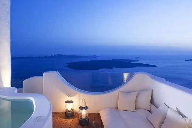 Deluxe Villa, 4 Yatak Odası, Sıcak Su Havuzu (Caldera View)