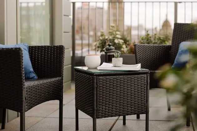 Deluxe Apart Daire, 1 Yatak Odası, Teras, Şehir Manzaralı