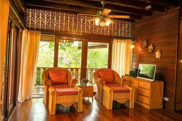 Deluxe Villa, 2 Yatak Odası, Bahçe Manzaralı, Bahçeli