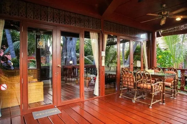 Deluxe Villa, 2 Yatak Odası, Bahçe Manzaralı, Bahçeli